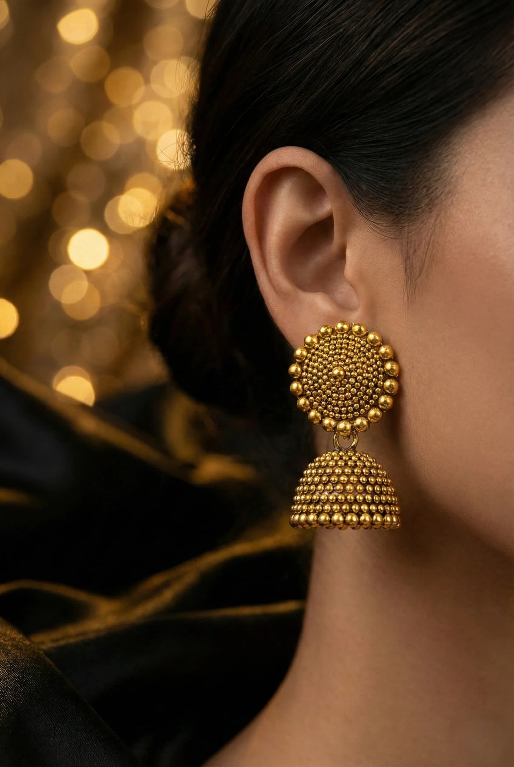 The Royal Bead Heritage Jhumkas packshot