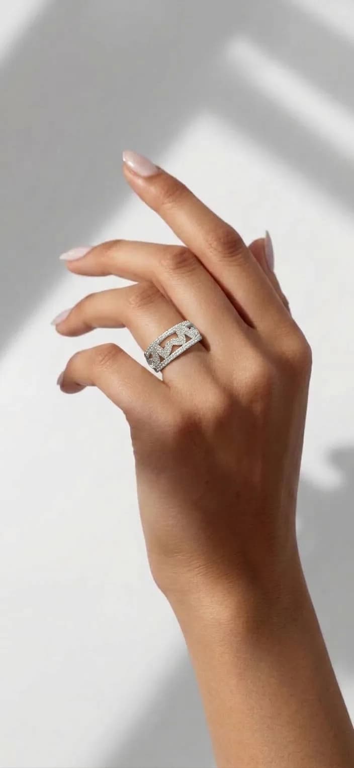 Eternal Wave Band Ring image