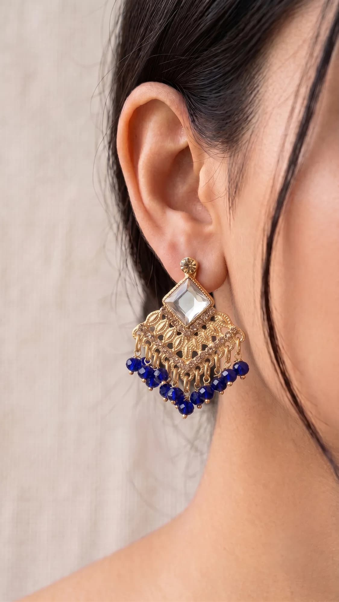 Zara Traditional Chandbala Earrings image