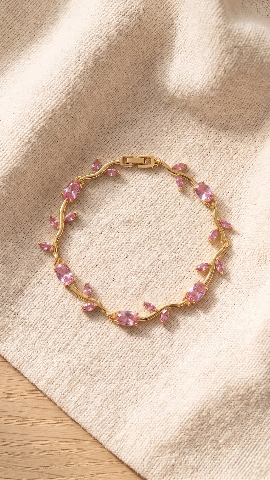 Tulip Vine Crystal Bracelet image